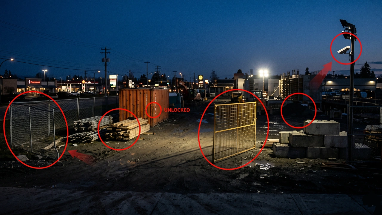 Construction Site Security Langley Repeat Vandalism Prevention